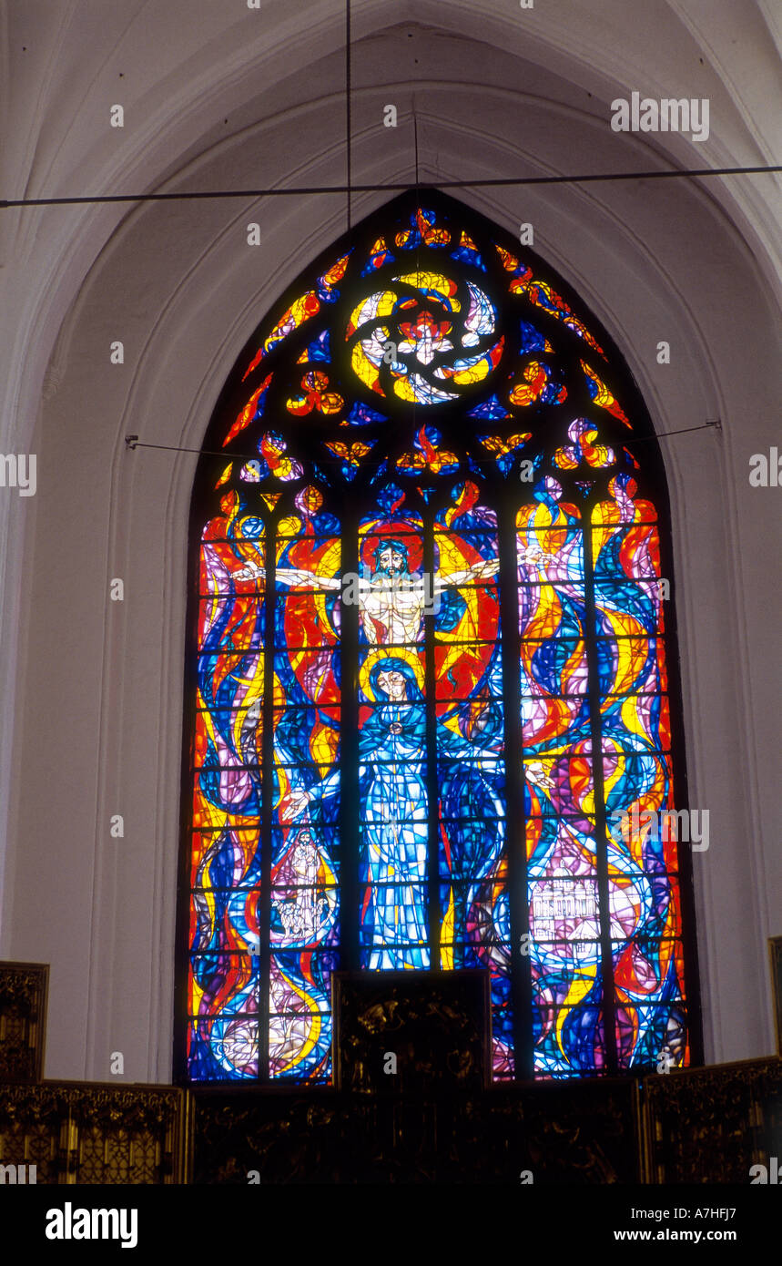Danzig, Marienkirche Stockfoto