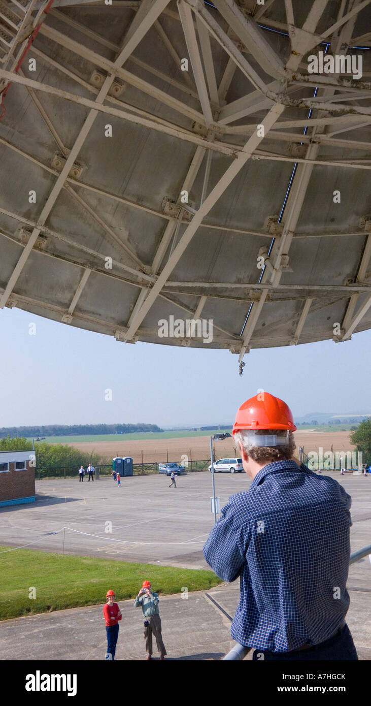 Chilbolton Wetter-Observatorium Stockfoto Chilbolton Wetter-Observatorium Stockfoto