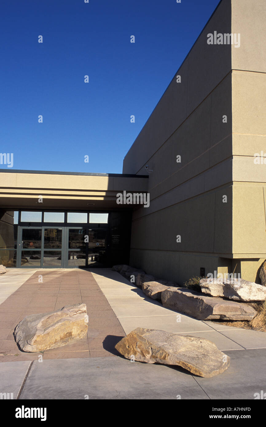 USA, Lewis und Clark Trail, Montana, Great Falls, Lewis und Clark National Historic Trail Interpretive Center Stockfoto