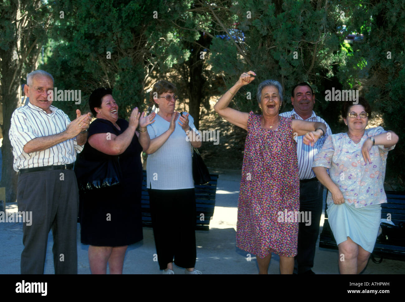 Spanier, Spanier, fällig, Männer und Frauen, Tanz, Flamenco Tanz, Flamenco Tänzerin, Flamenco Tänzern, Provinz Granada, Granada, Spanien Stockfoto