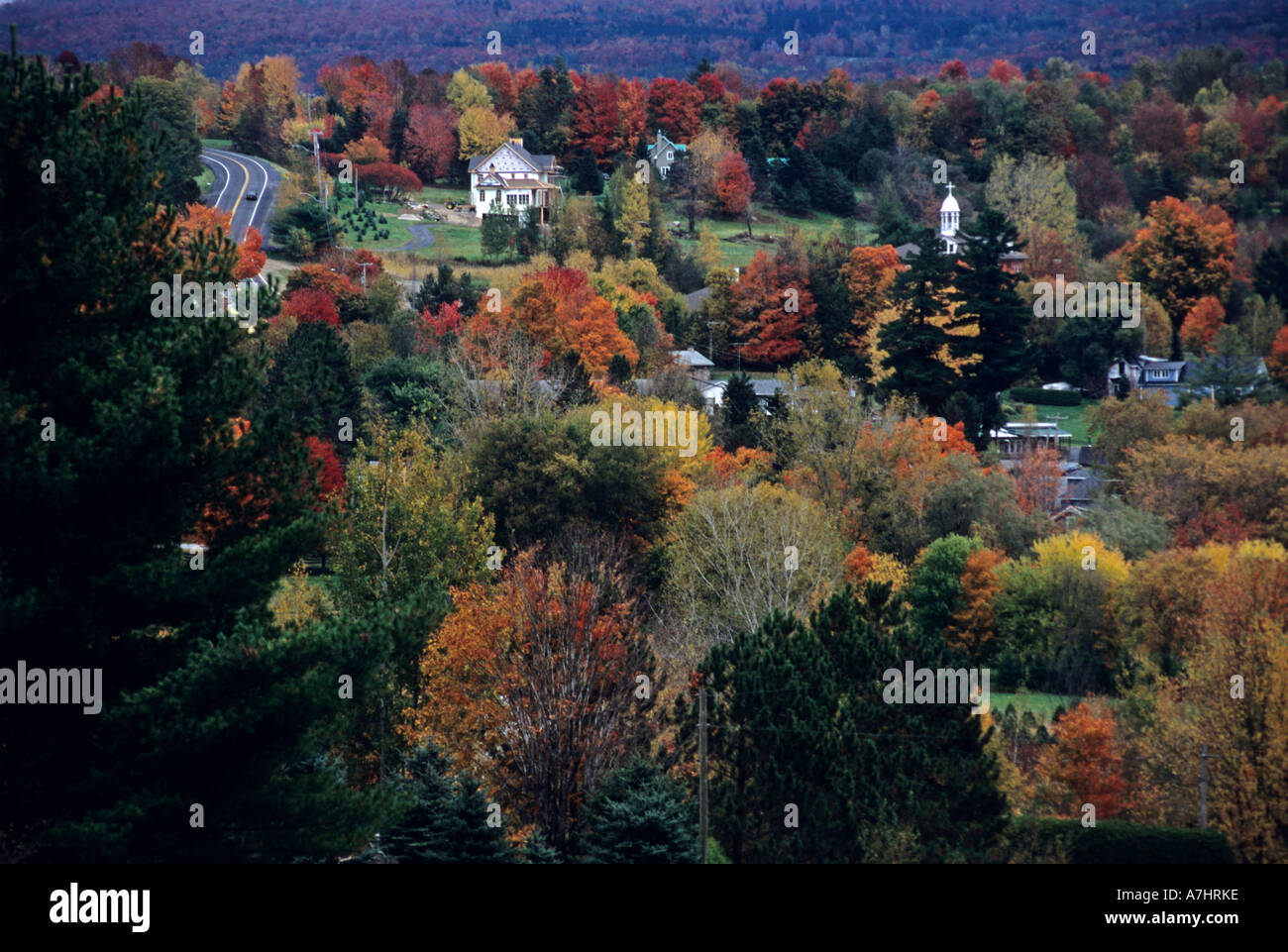 Östlichen Gemeinden Provinz Quebec Kanada Stockfoto