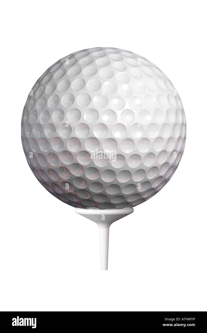 Golfball Stockfoto