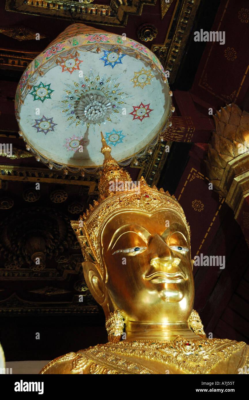 Buddha Statue Wat Na Phra Meru Ayuthaya Thailand Stockfoto