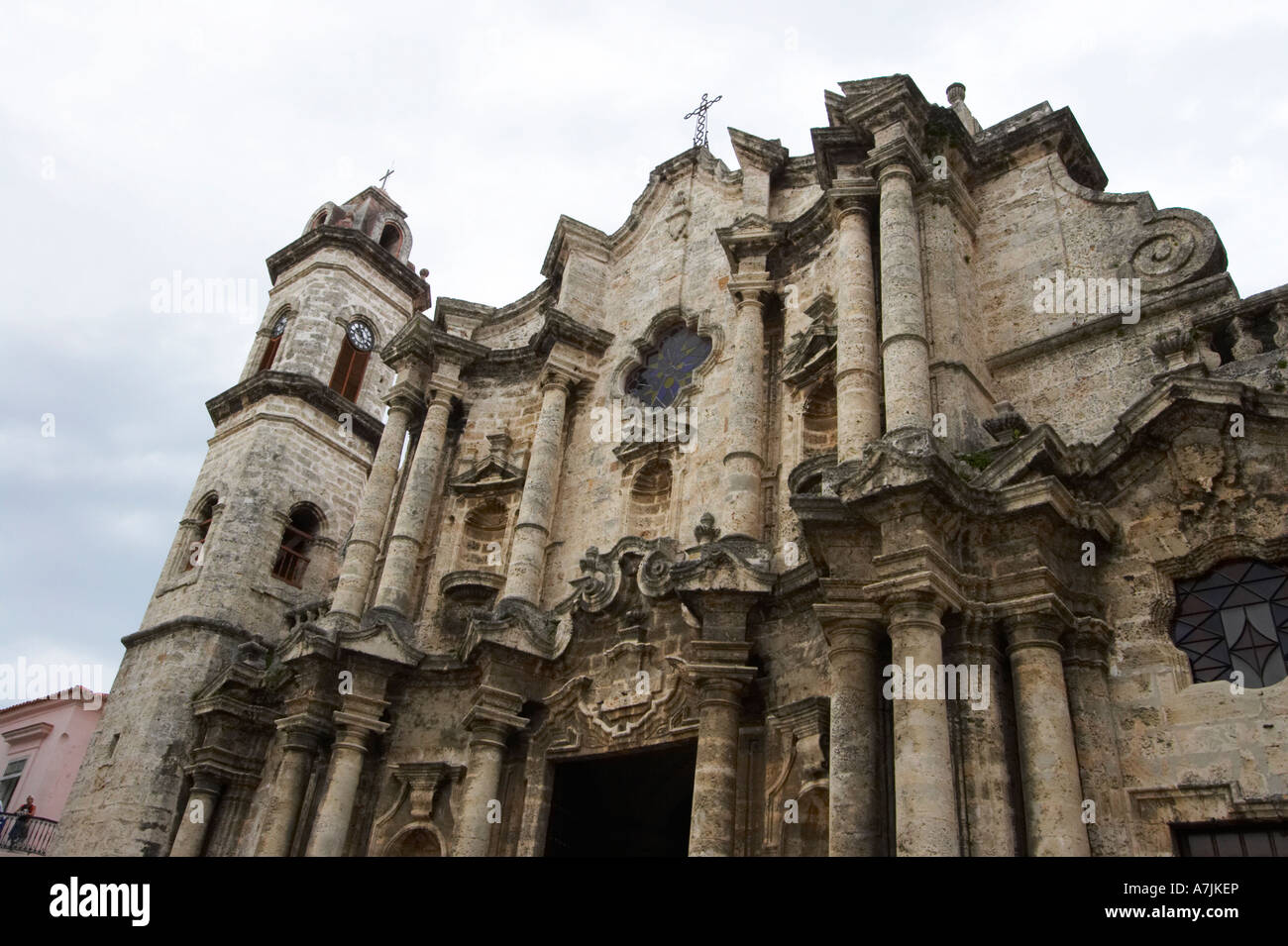 Catedral de San Cristobal, Havanna, Kuba Stockfoto