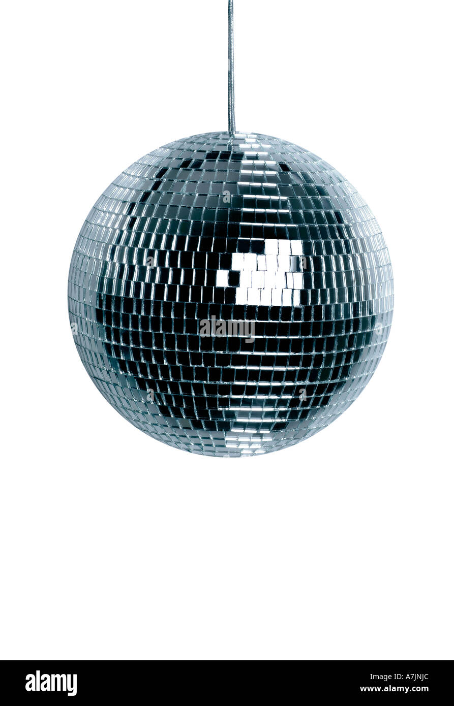 Spiegel Ball Discokugel Diskokugel Stockfoto