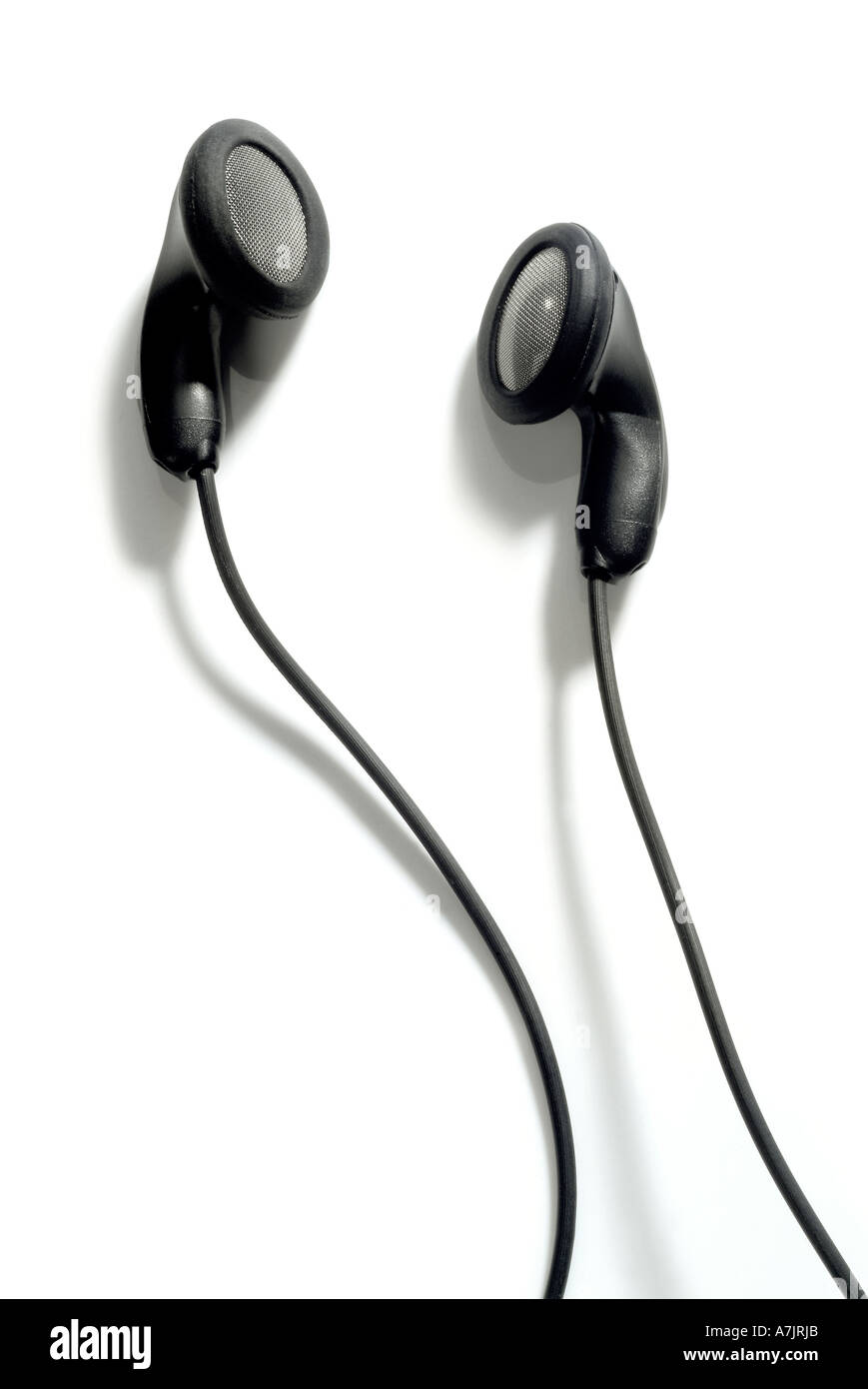 Kopfhörer Kopfhörer ohrstöpsel Stockfoto