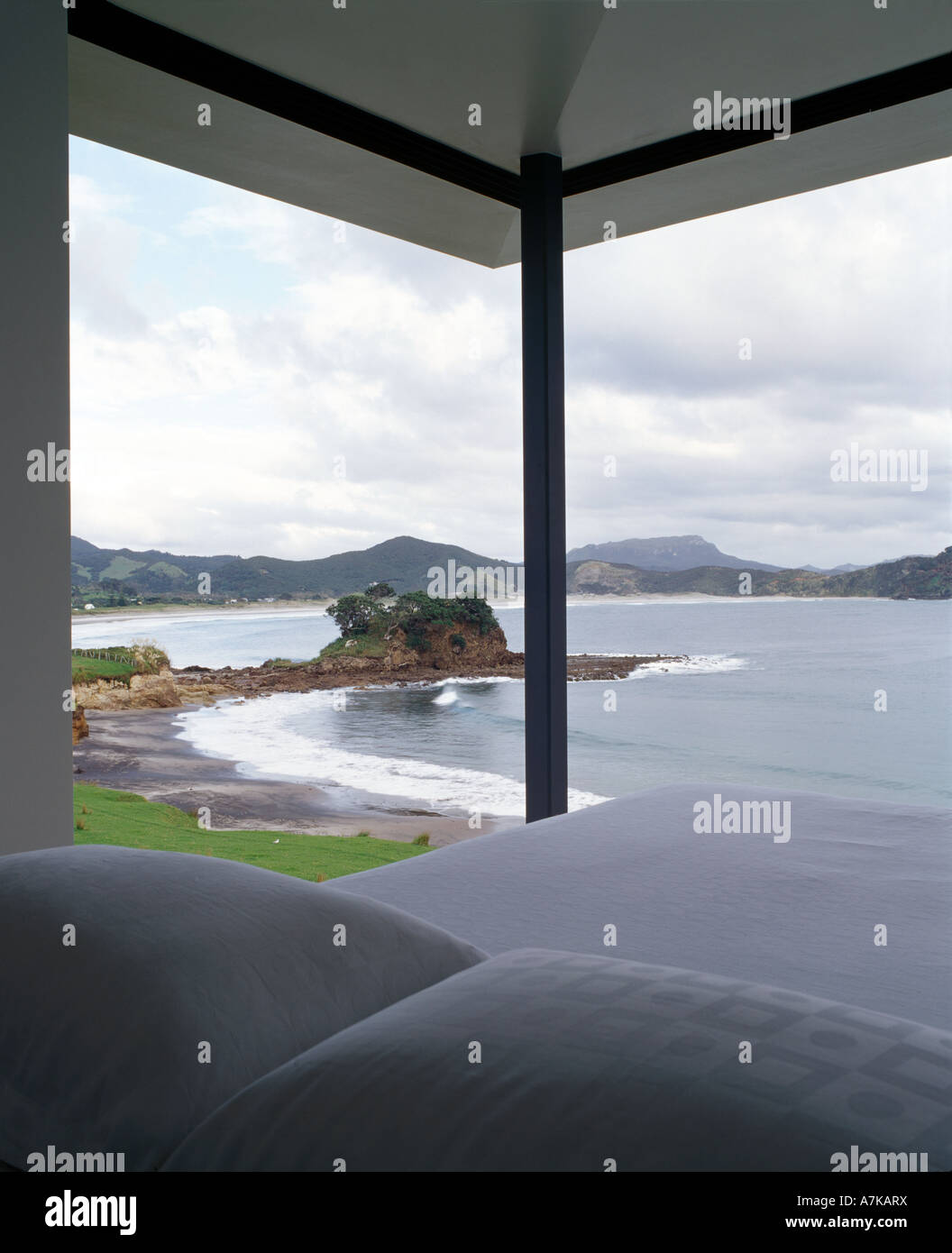 Shark Alley House, Great Barrier Island Architekt: Fearon Heu Architekten Stockfoto