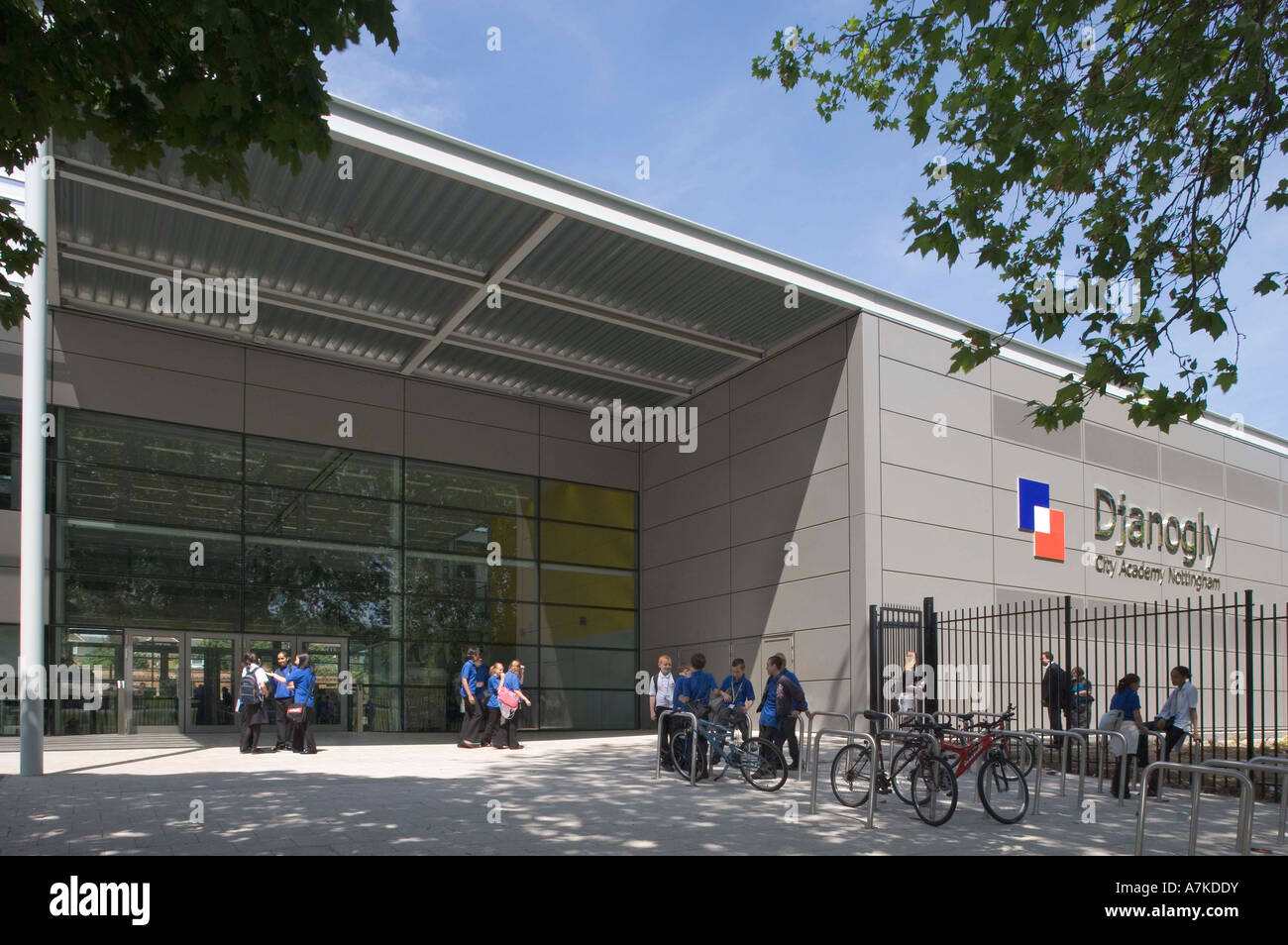 Djanogly Stadt Academy, Nottingham. 2002-Architekt: Foster + Partners Stockfoto