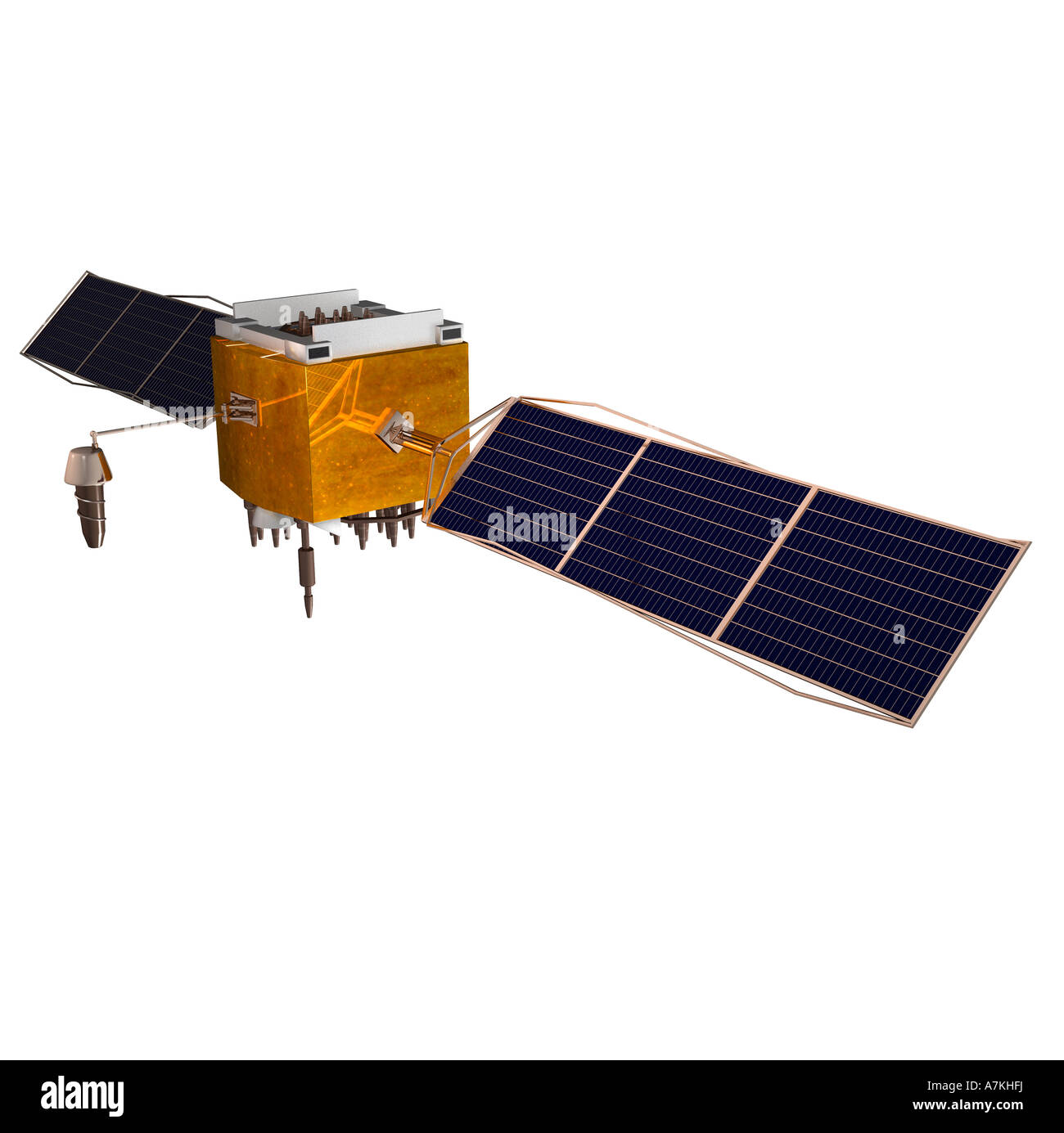 NAVSTART GPS-Satelliten Stockfoto