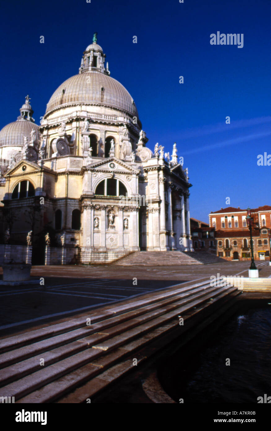 Santa Maria Della Salute Venedig Italien Stockfoto