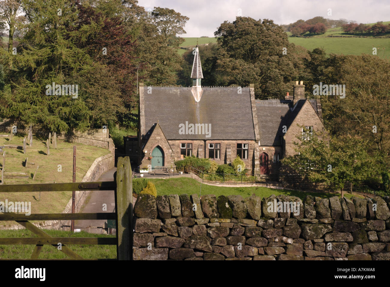CE-Grundschule in Wincle Cheshire UK Stockfoto