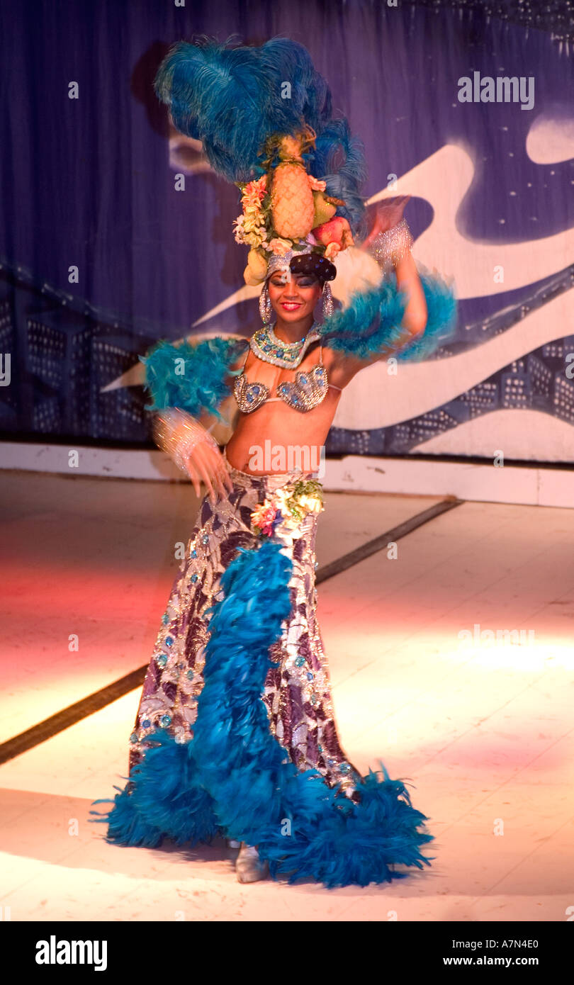 Brasilien Rio De Janeiro Sambashow in Leblon Plataforma Uno Club Stockfoto