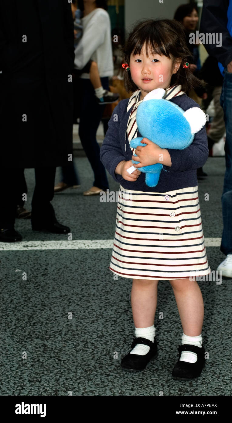 Ginza Tokyo Modepuppe trendige junge Mädchen Puppe Stockfoto