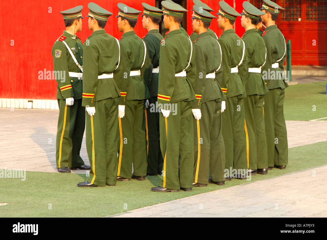 Zug von der Befreiung Armee China Stockfoto