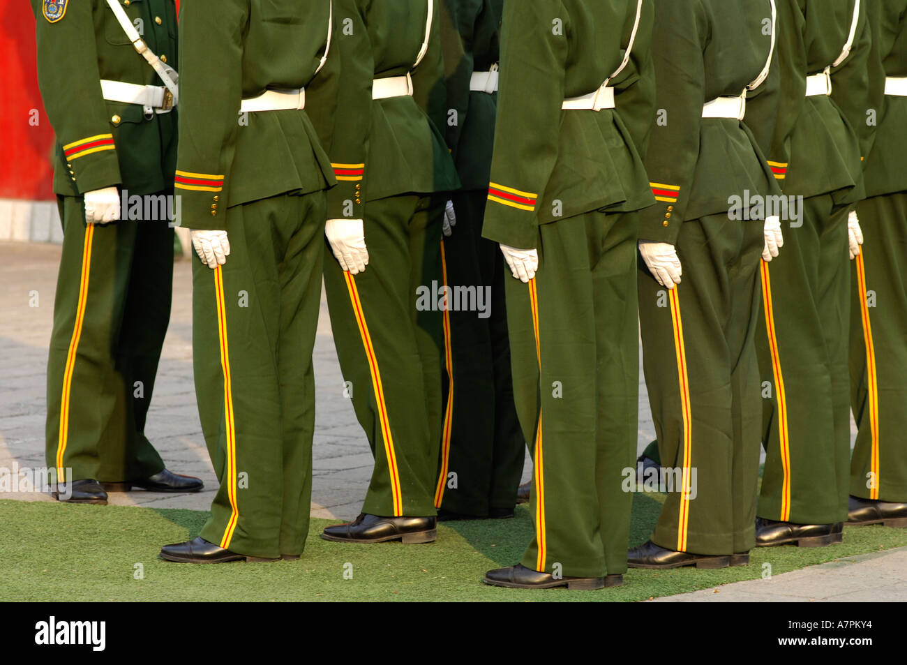 Zug von der Befreiung Armee China Stockfoto