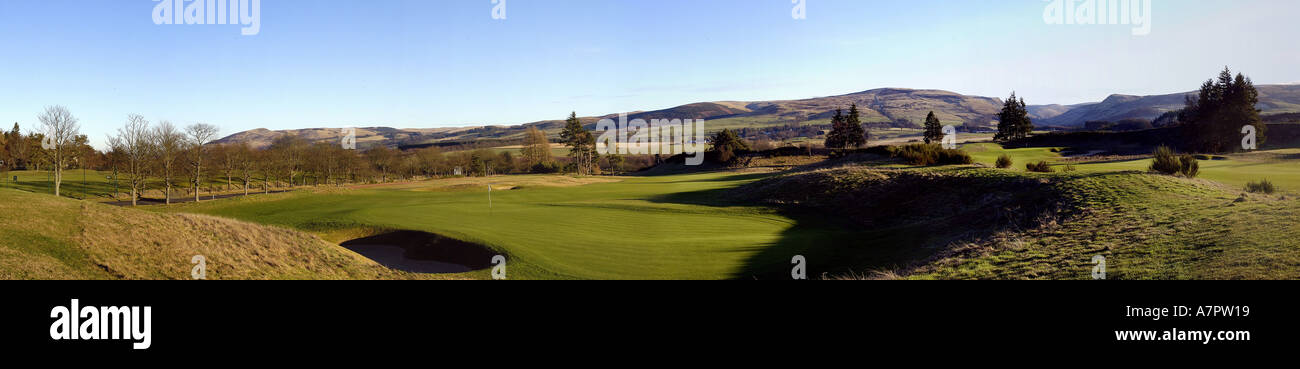 Gleneagles Hotel Perthshire Schottland UK die weltberühmten Golfplatzes Stockfoto