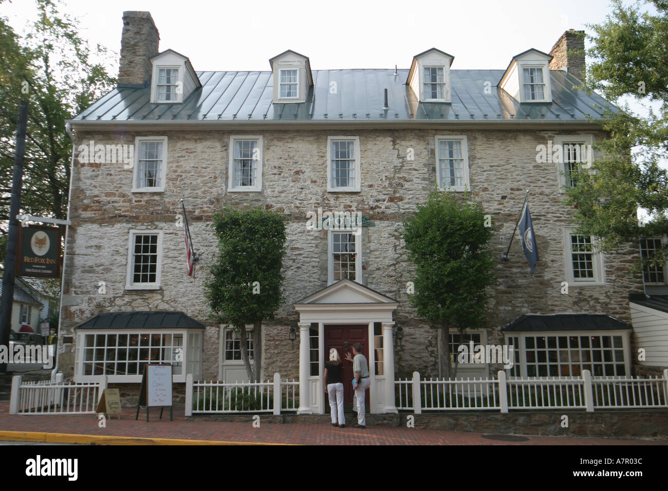 Middleburg Virginia, Loudoun County, Red Fox Inn, Hotel, VA0810040058 Stockfoto