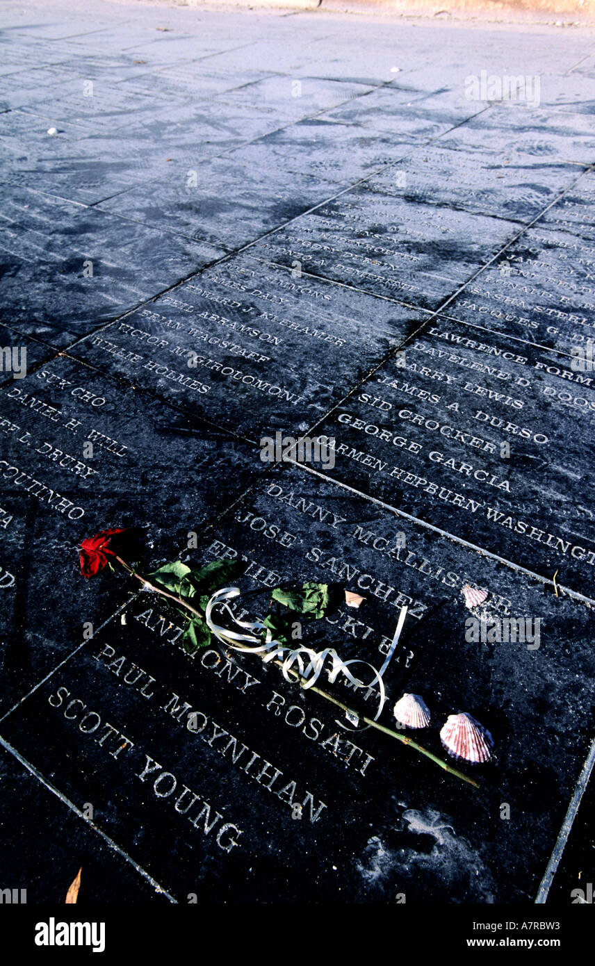 USA, Florida, Key West, Denkmal für die Toten von aids Stockfoto