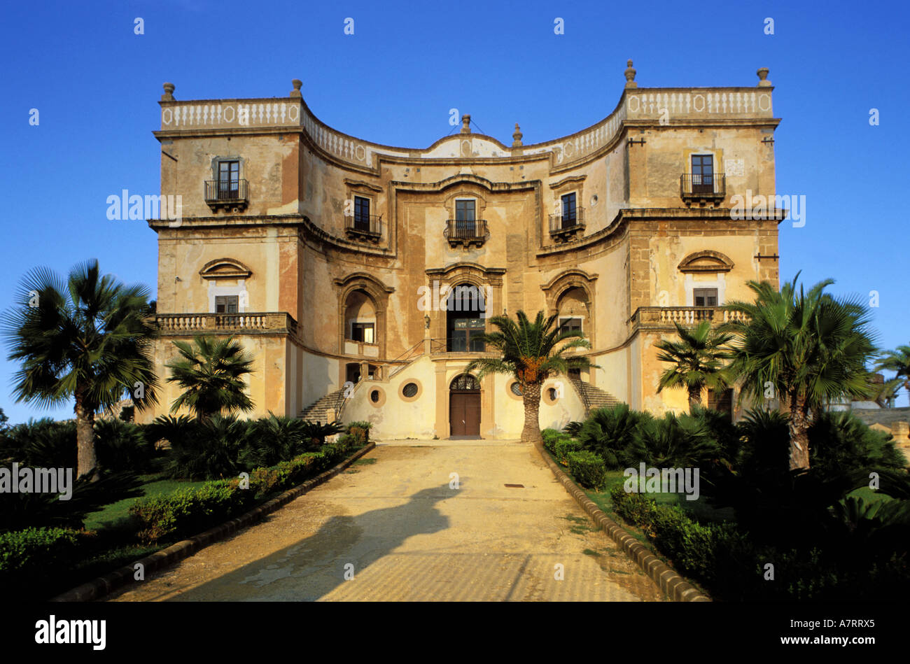 Italien, Sizilien, Bagheria Stadt, die Villa Catholica Stockfoto