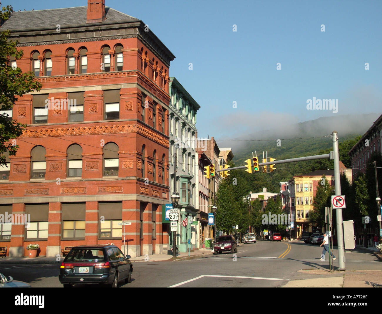 AJD37125, Jim Thorpe, PA, Pennsylvania, Poconos Stockfoto