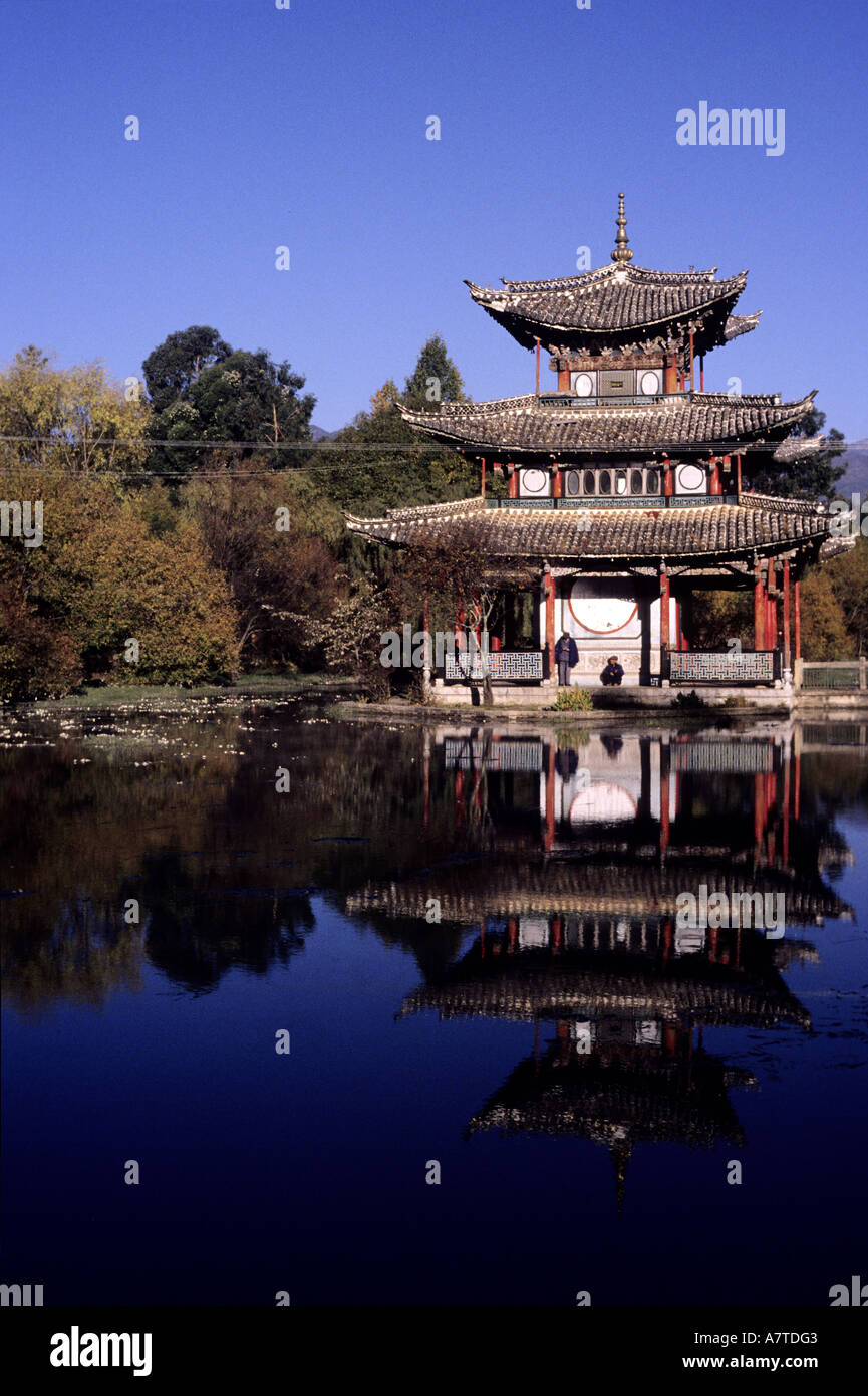 China, Yunnan Provinz, Lijiang, Schwarzer Drache park Stockfoto