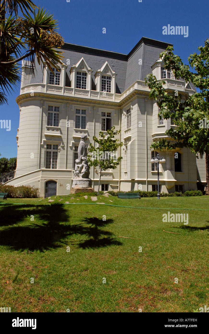 Museo Francisco Fonck Vina Del Mar Chile Stockfoto