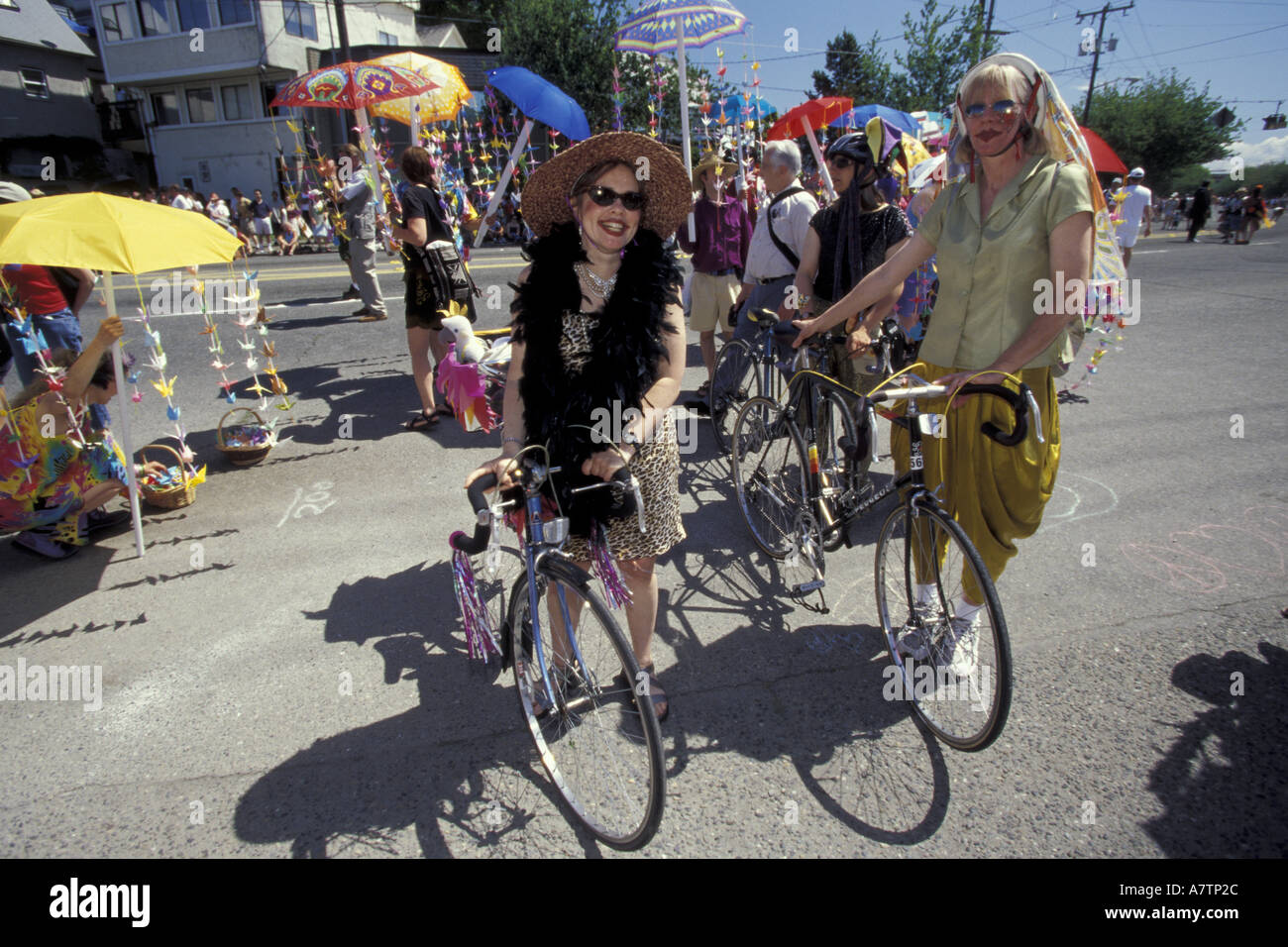 USA, WA, Seattle, Fremont. Sommer-Sonnenwende Parade Stockfoto