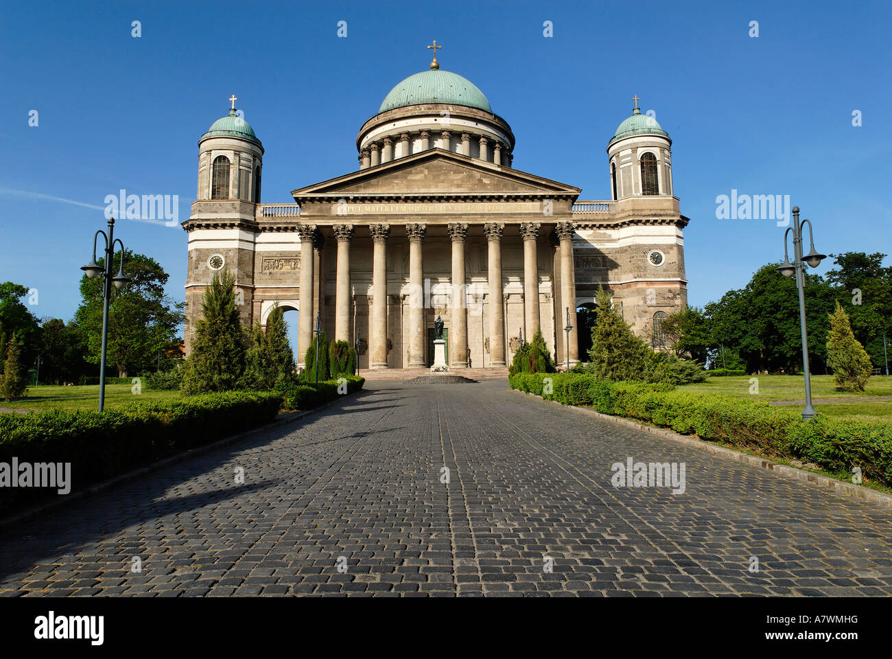 Dom von Esztergom, Ungarn Stockfoto