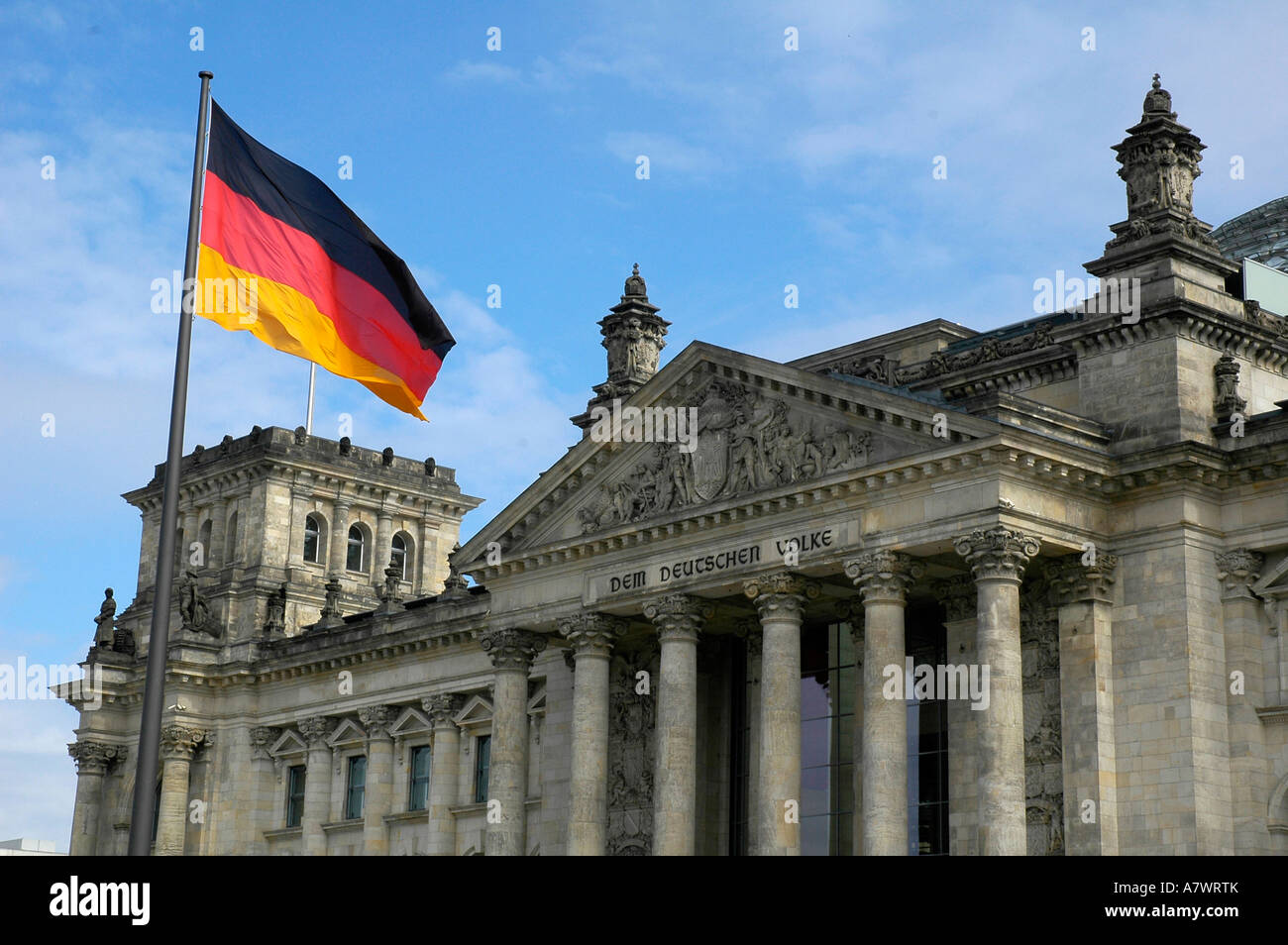 Reichstag, Berlin, Deutschland Stockfoto