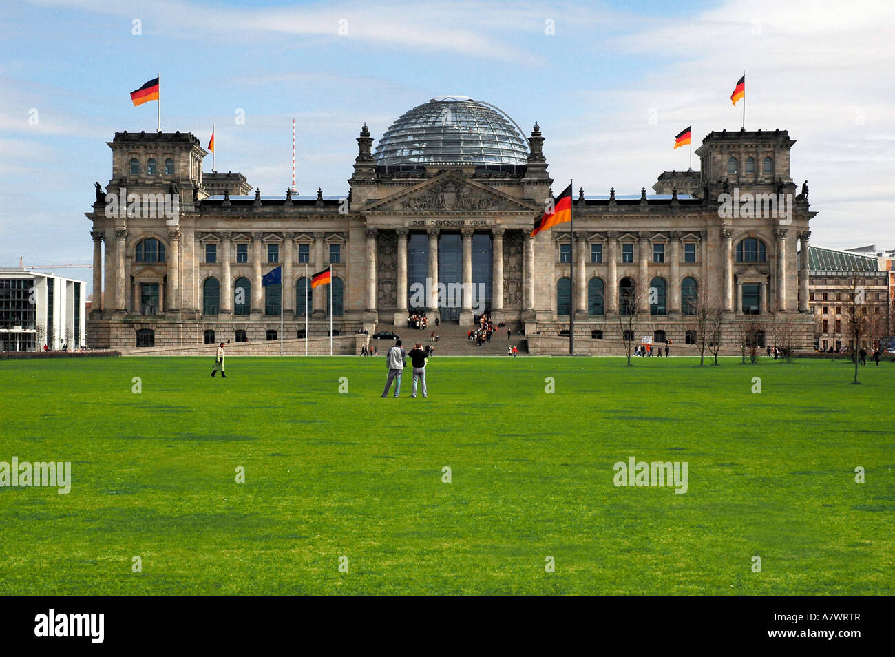 Reichstag, Berlin, Deutschland Stockfoto