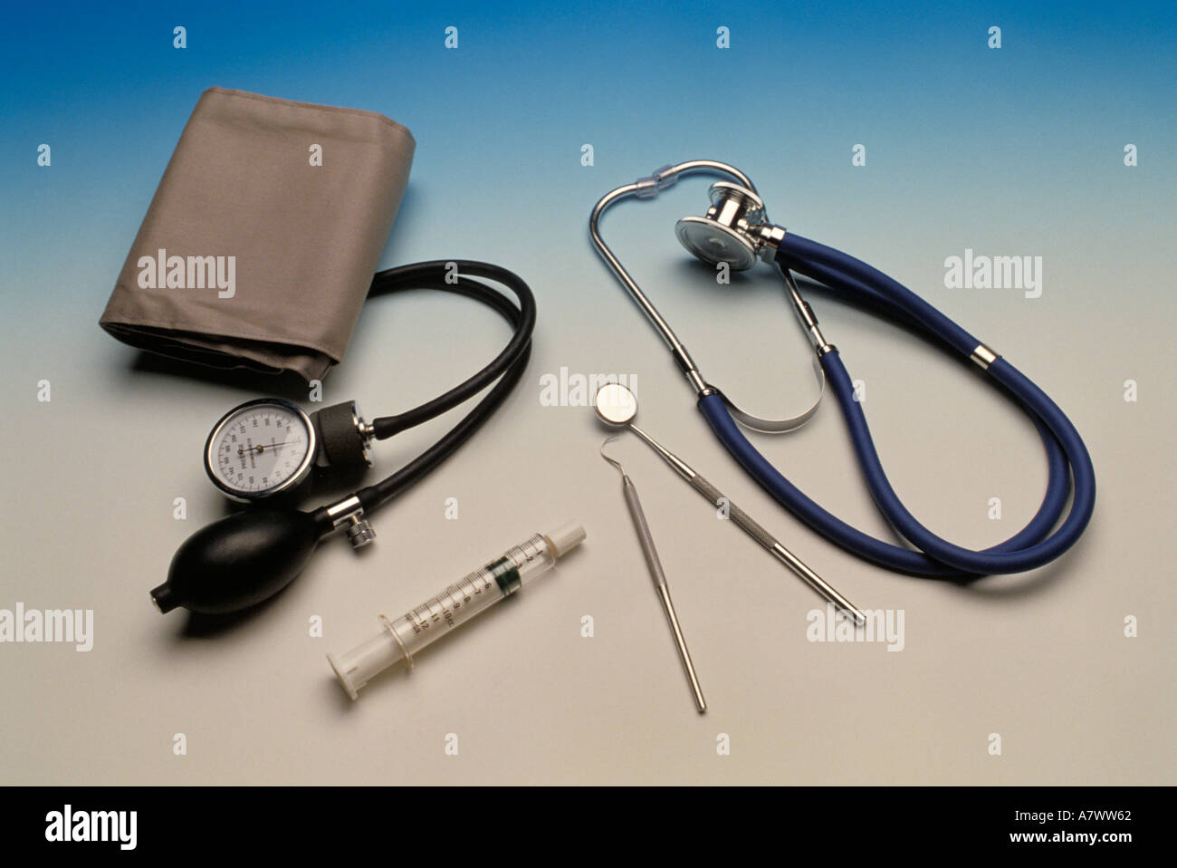 Medizinische Werkzeuge Rx RX Stockfoto