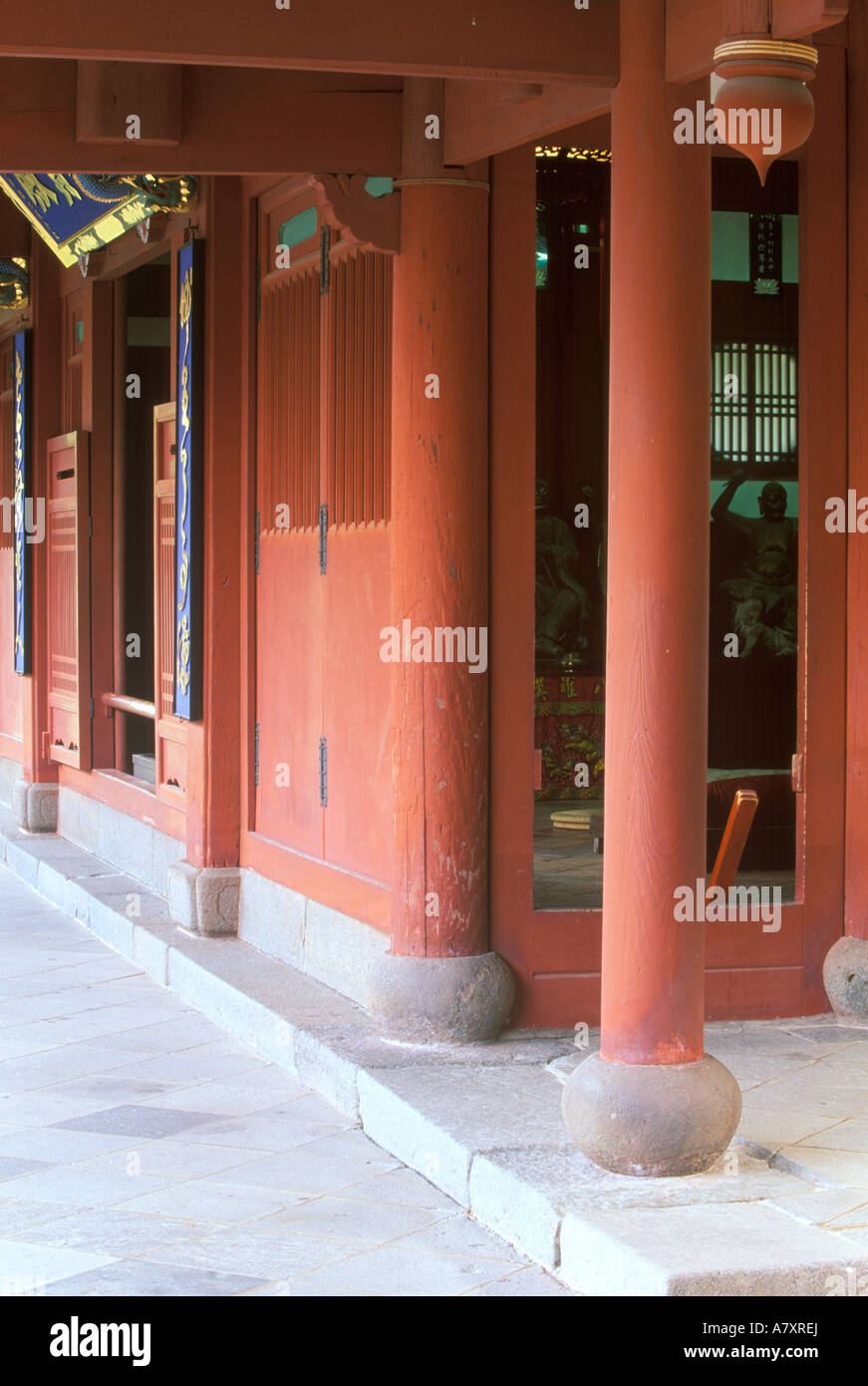 Asien, Japan, Nagasaki, Sofukuji Tempel Stockfoto