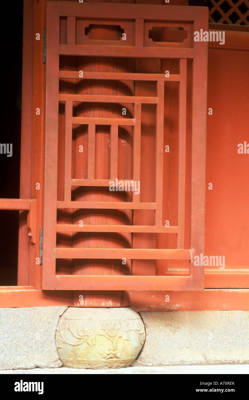 Asien, Japan, Nagasaki, Sofukuji Tempel Detail Stockfoto
