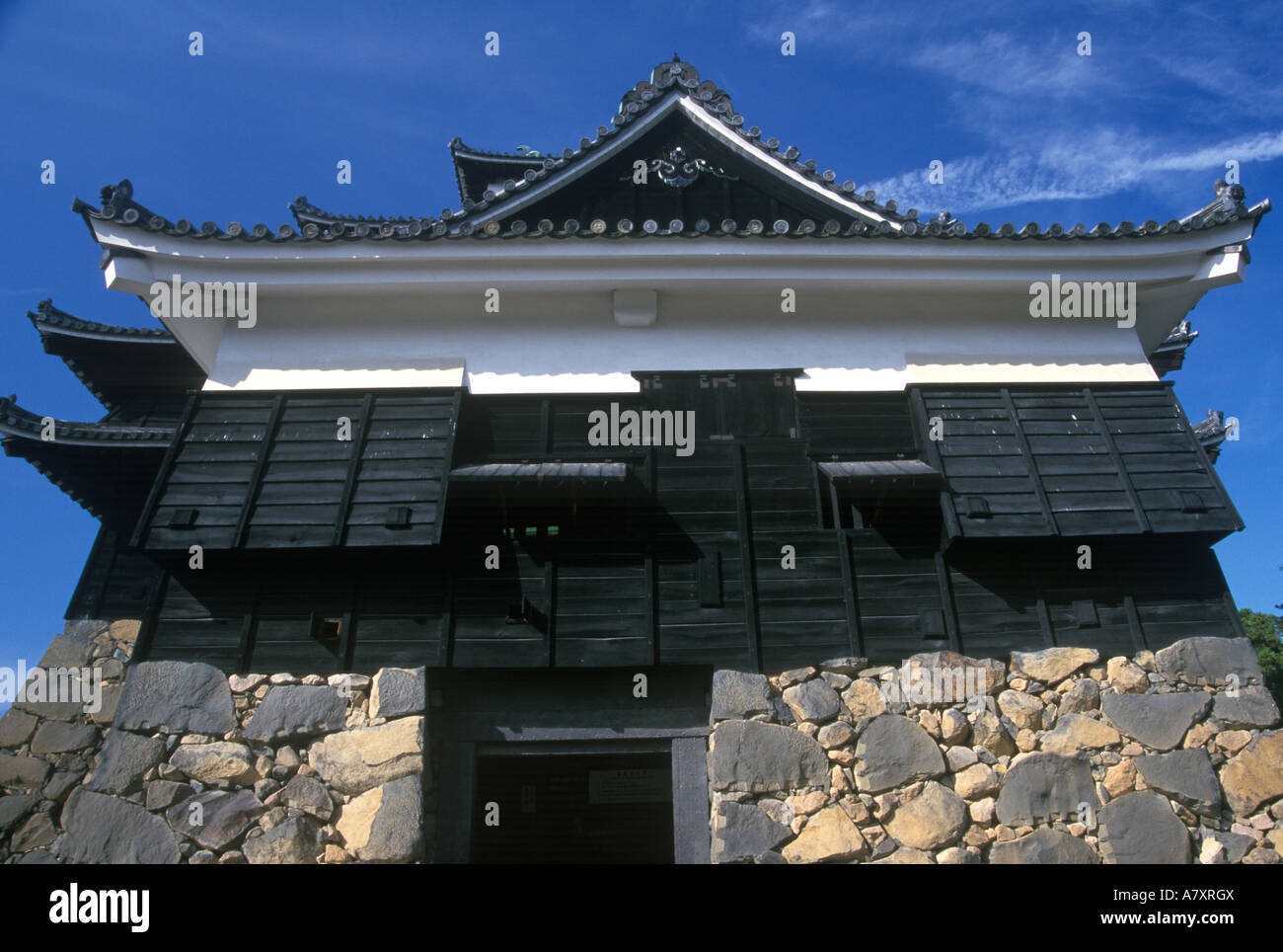 Asien, Japan, Shimane, Matsue, Burg Matsue Stockfoto