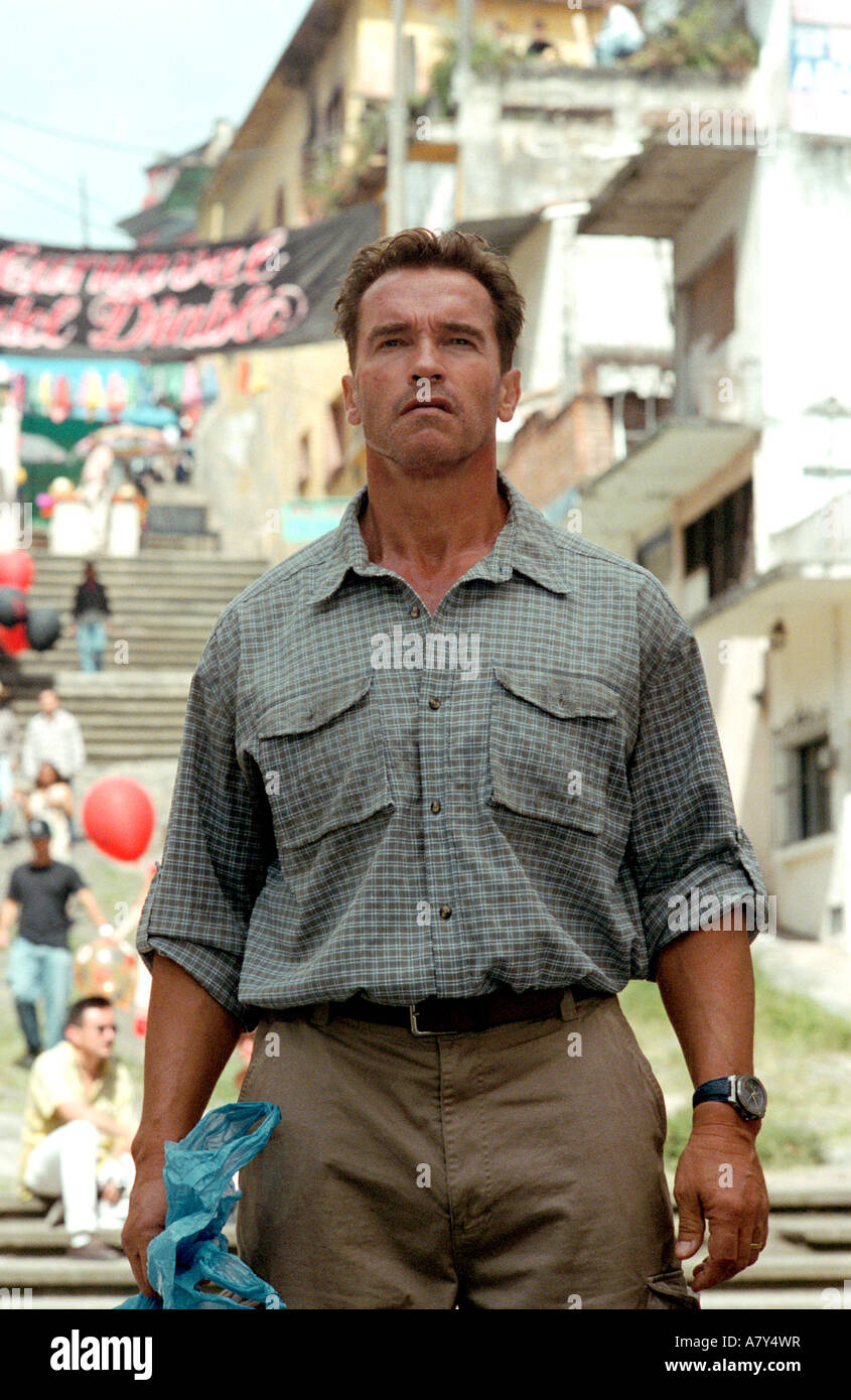 COLLATERAL Schäden 2002 Warner-Film mit Arnold Schwarzenegger Stockfoto