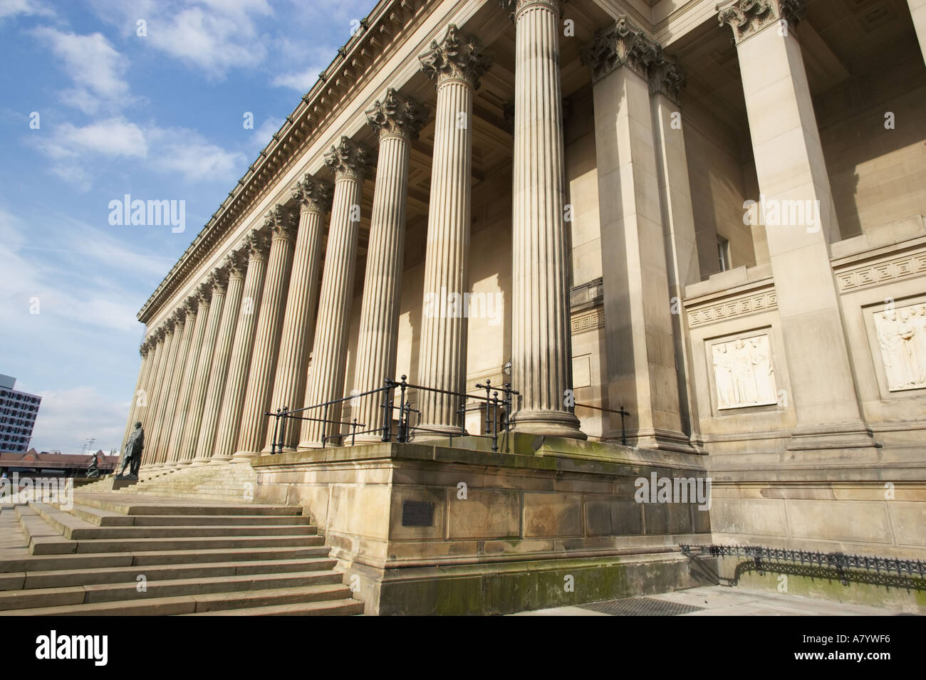 St Georges Hall, Liverpool, Merseyside, England, Vereinigtes Königreich Stockfoto