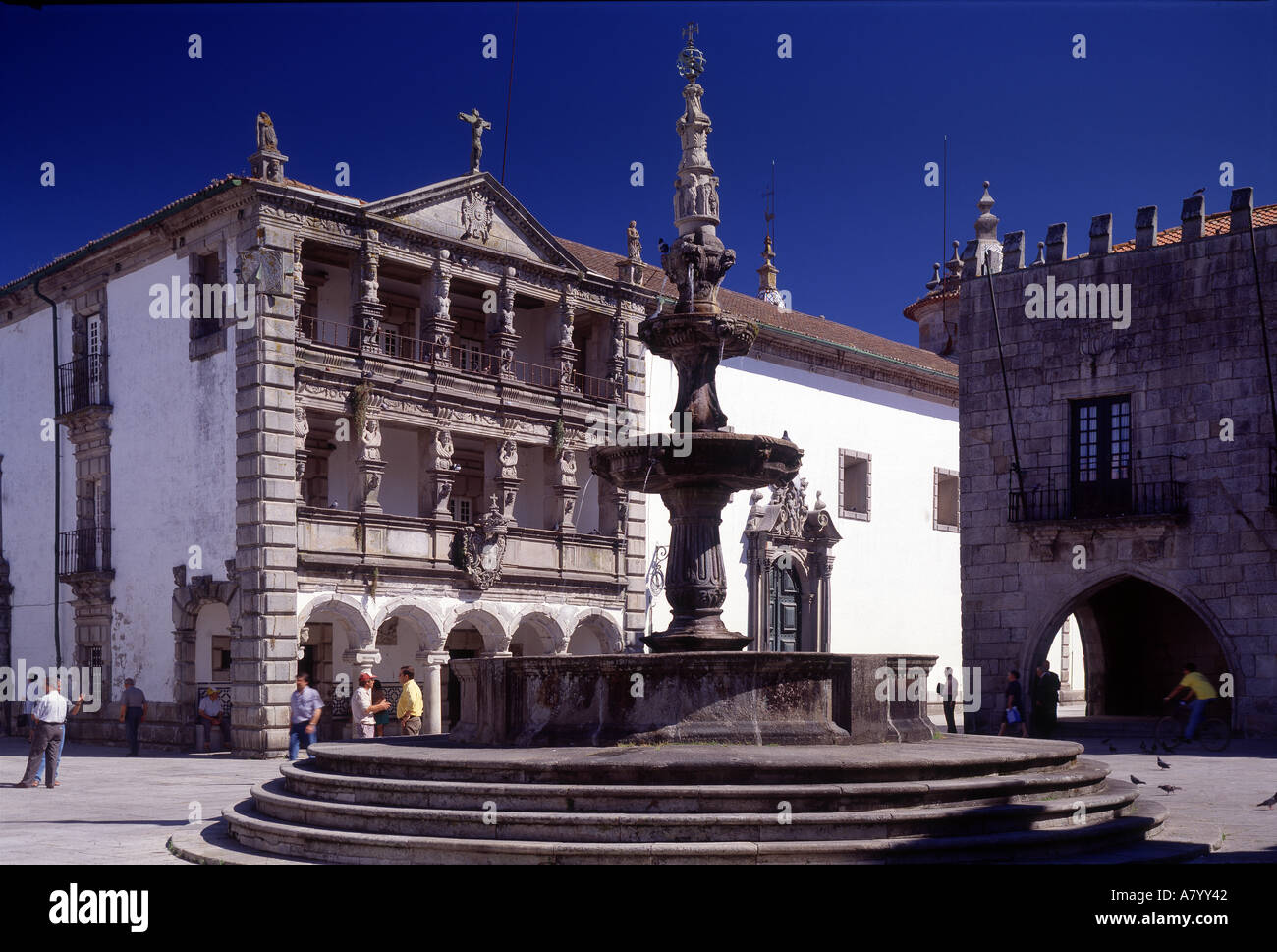 Viana Castelo, Minho, Nord-Portugal Stockfoto