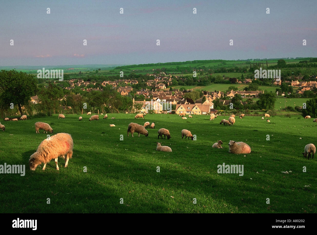 Gloucestershire Cotswolds chipping camden Stockfoto