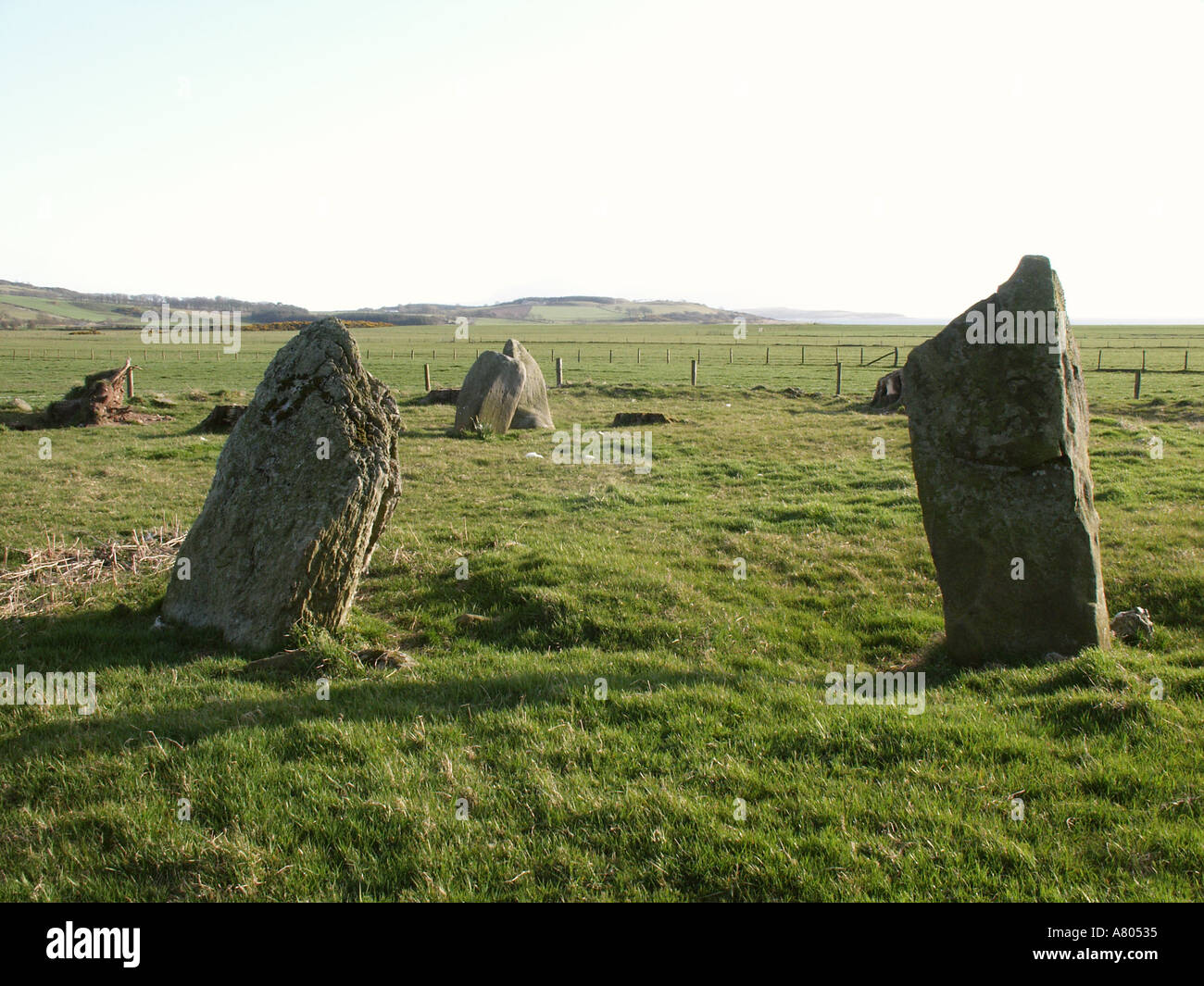 Steinkreis Stockfoto