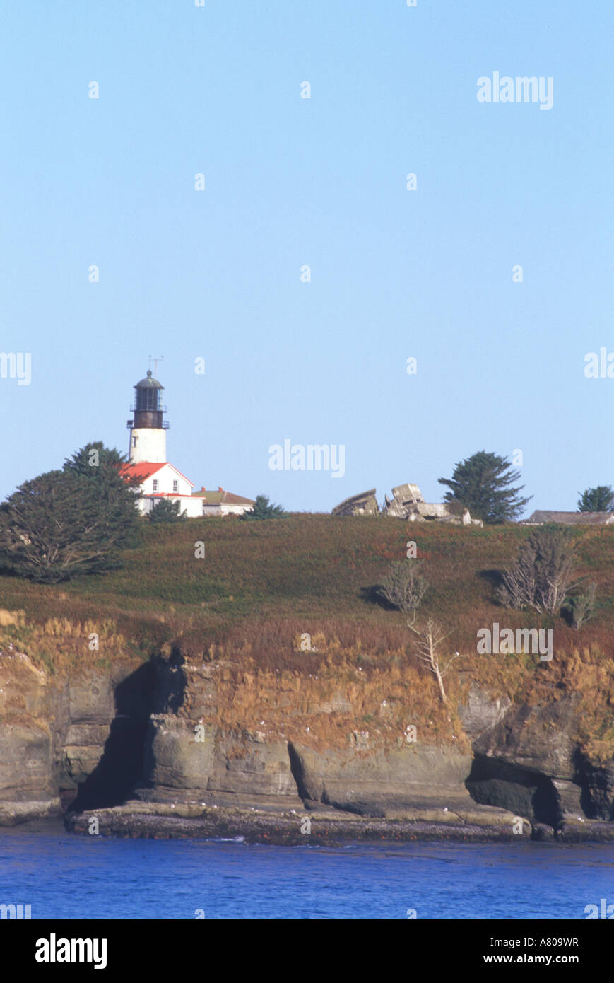 N.a., USA, Washington, Tatoosh Leuchtturm Stockfoto