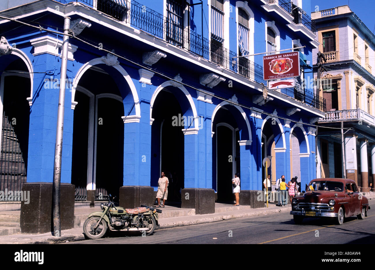Kuba, Havanna, Romeo und Julias Zigarrenfabrik Stockfoto