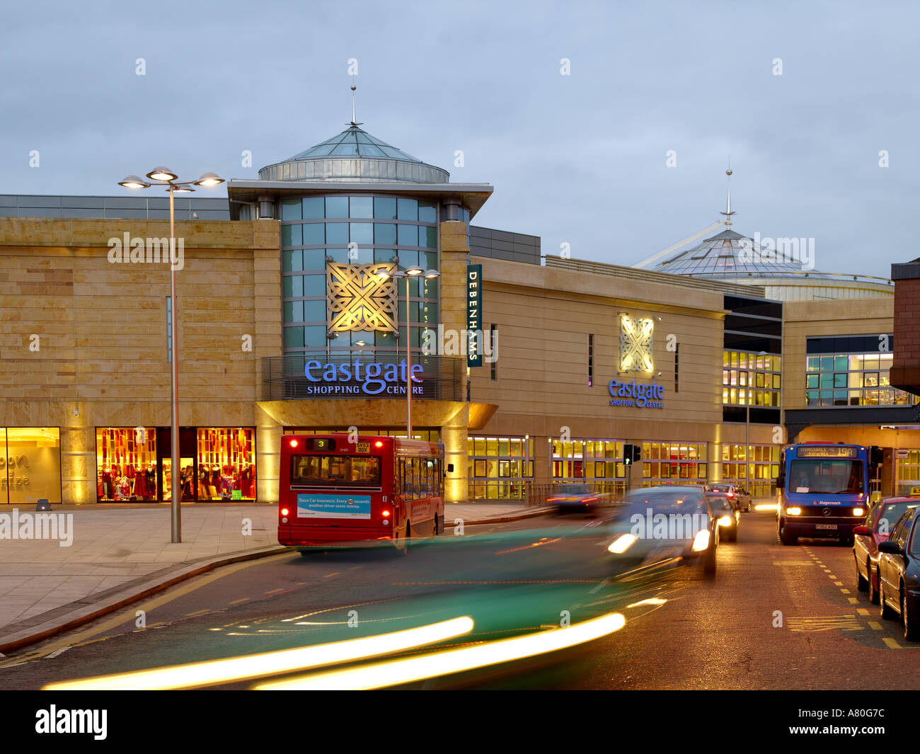 Inverness, Eastgate Einkaufszentrum Stockfoto