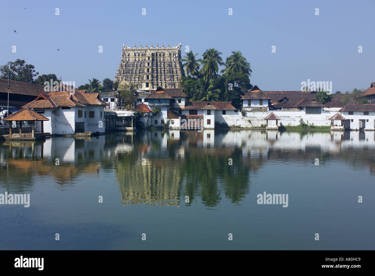 Kerala, Trivandrum, Padmanabhaswamy Stockfoto