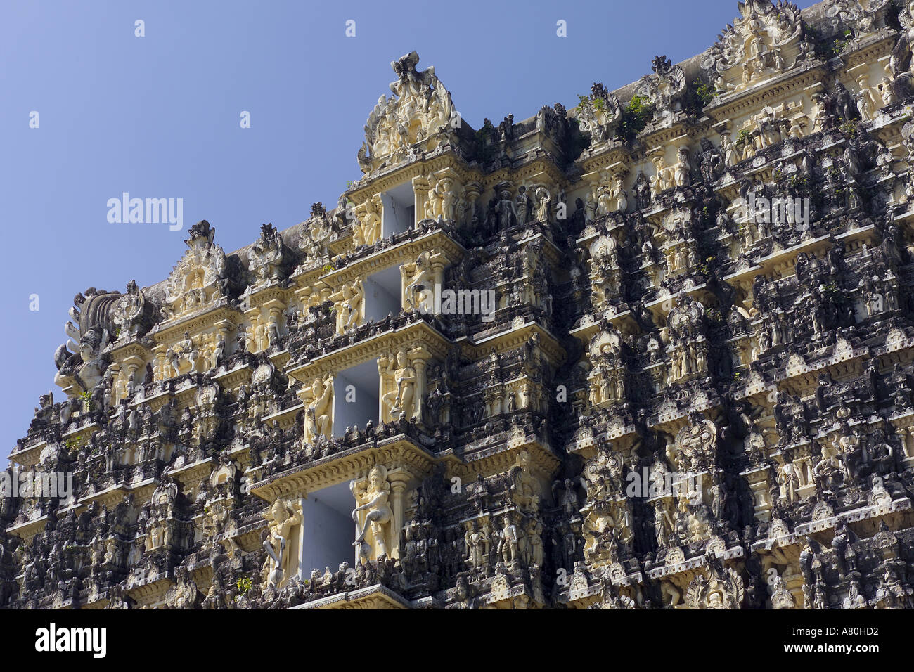 Kerala, Trivandrum, Padmanabhaswamy Stockfoto