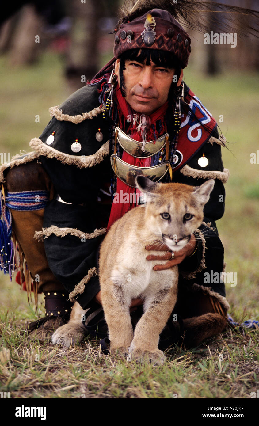 USA, Florida, Everglades, Seminole indian Stockfoto