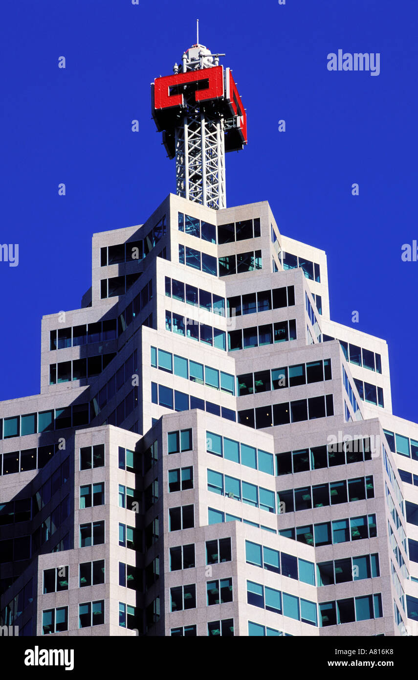 Kanada, Ontario, Toronto, Türme der Innenstadt, Turm von Canada Trust Stockfoto