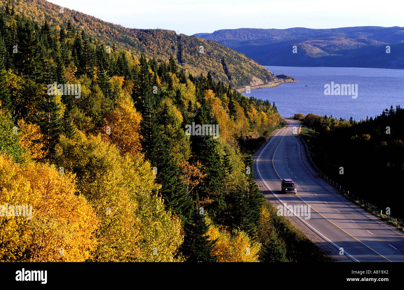 Kanada, Neufundland, Indian Summer im Gros Morne National Park Stockfoto