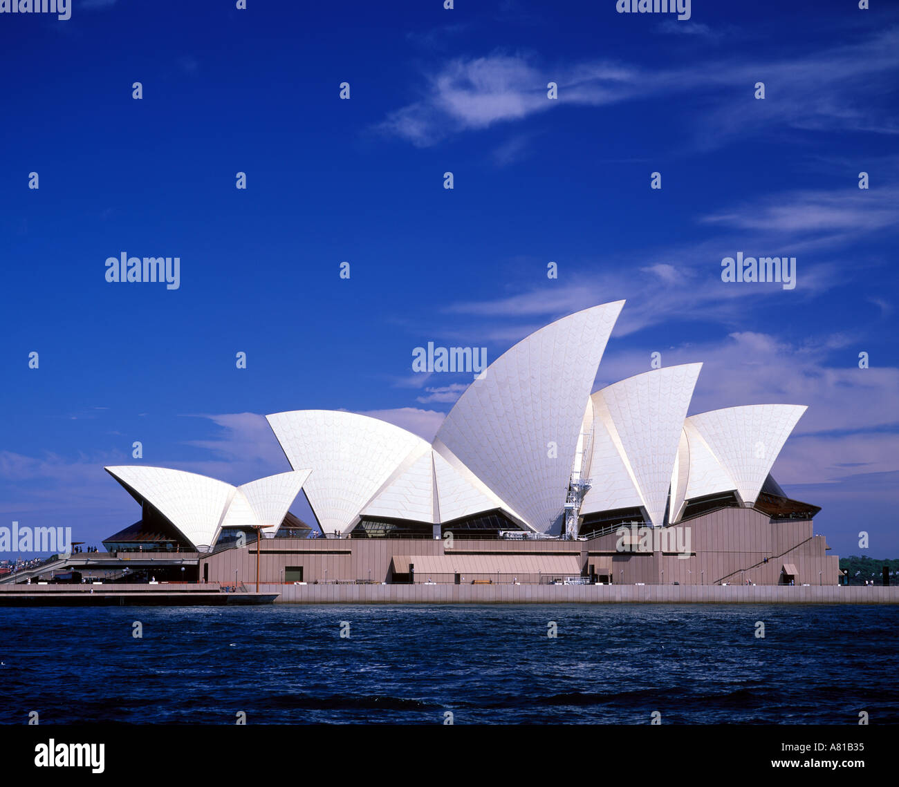 Sydney Opera House in "New South Wales" Australien, dieses Bild muss vor der Verwendung horizontal gespiegelt werden. Stockfoto