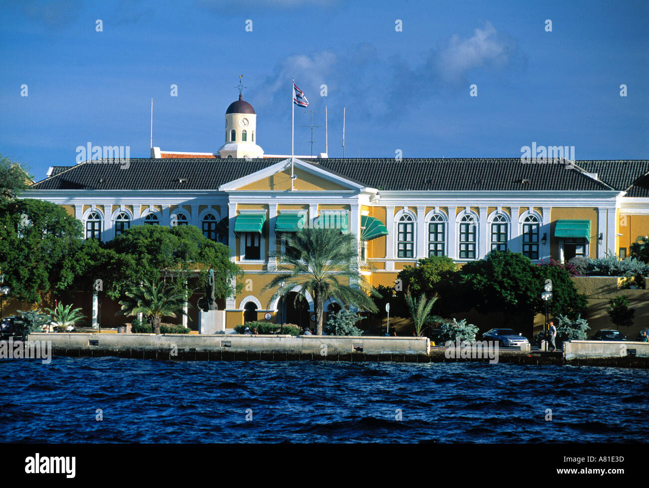 Penha Gebäude, Willemstad, Curacao, Caribbean Stockfoto