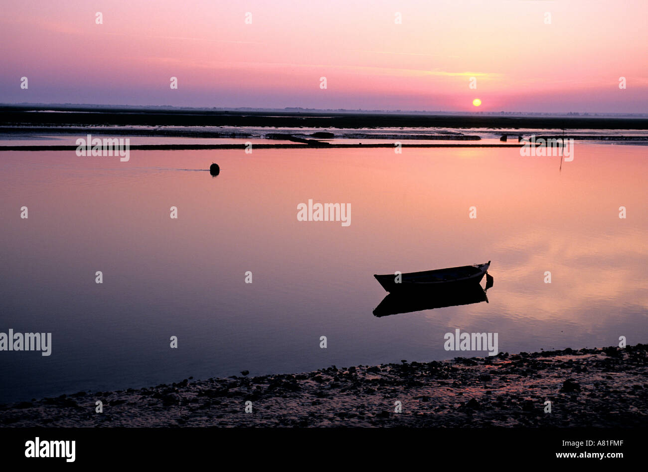Frankreich, Somme, Baie de Somme, Saint Valery Sur Somme Stockfoto